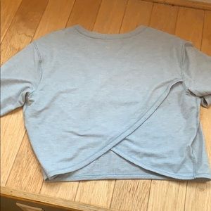 Lululemon Pushing Limits crop top